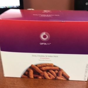 Optavia Zesty Cheddar & Italian Herb crunchers